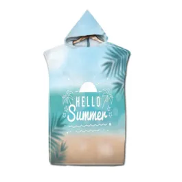 Summer Tropic Surf Poncho