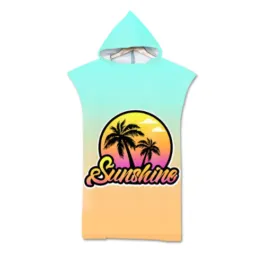 Hooded Beach Surf Poncho