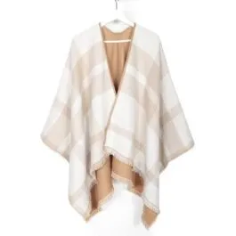 Women’s Cashmere V-Neck Poncho