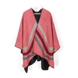 Women’s Reversible Cashmere Poncho