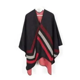 Women’s Reversible Cashmere Poncho