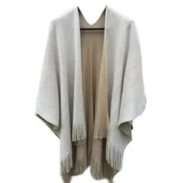 Women’s Plain Wool Poncho
