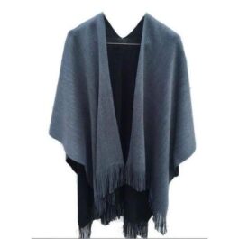 Women’s Plain Wool Poncho