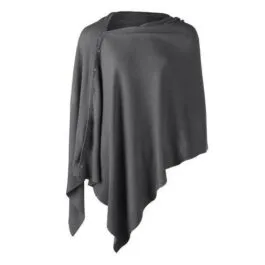 Cashmere Plaid Poncho