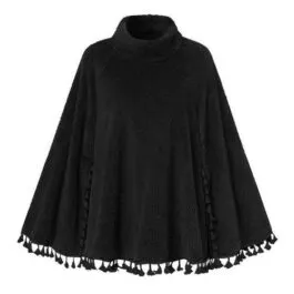 Women’s Winter Fleece Poncho