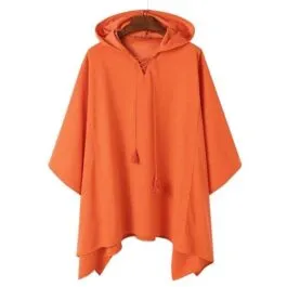 Men’s Polyester Hooded Poncho