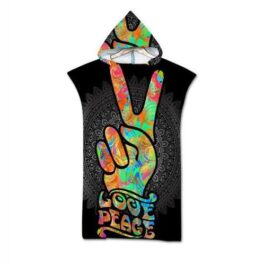 Colorful Surf Poncho