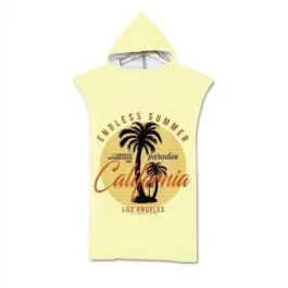 Cotton and Microfiber Surf Poncho