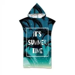 Summer Night Surf Poncho