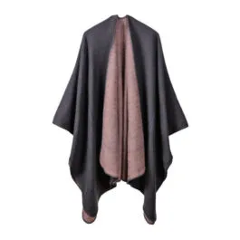 Chic Women’s Winter Poncho