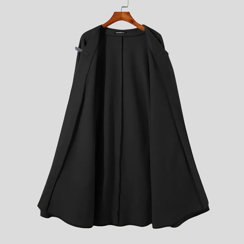 Men's Black Winter Cape