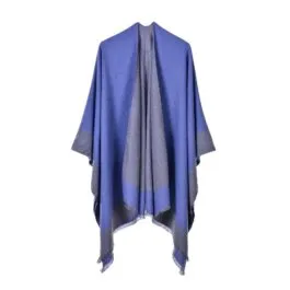 Two-tone Poncho