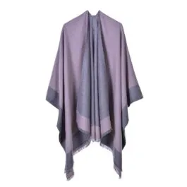 Two-tone Poncho