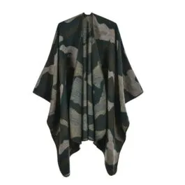 Women’s Camouflage Poncho