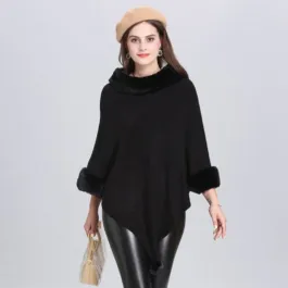 Cowl Neck Poncho