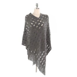 Women’s Openwork Poncho
