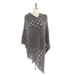 Women’s Openwork Poncho