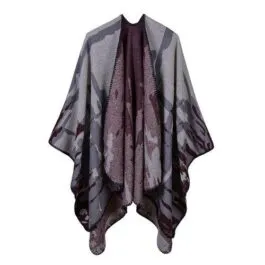 Shawl Poncho Womens