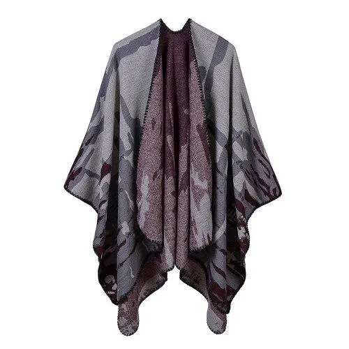 Shawl Poncho Womens