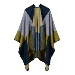 Elegant Geometry Women’s Poncho