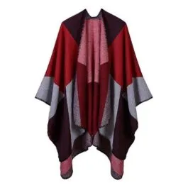 Elegant Geometry Women’s Poncho