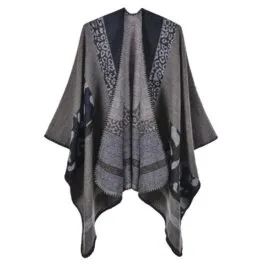 Oxalis Flower Women’s Poncho
