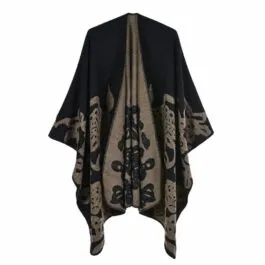 Butterfly Flower Women’s Poncho
