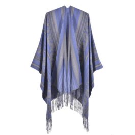 Women’s Flowers & Fringes Poncho