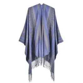 Women’s Flowers & Fringes Poncho