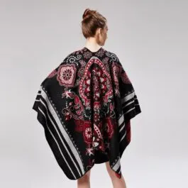 Women’s Poncho Flowers