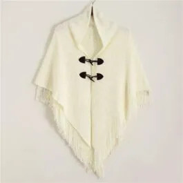 Ladies Fringed Poncho