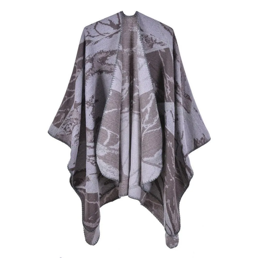 Geometric Women's Poncho