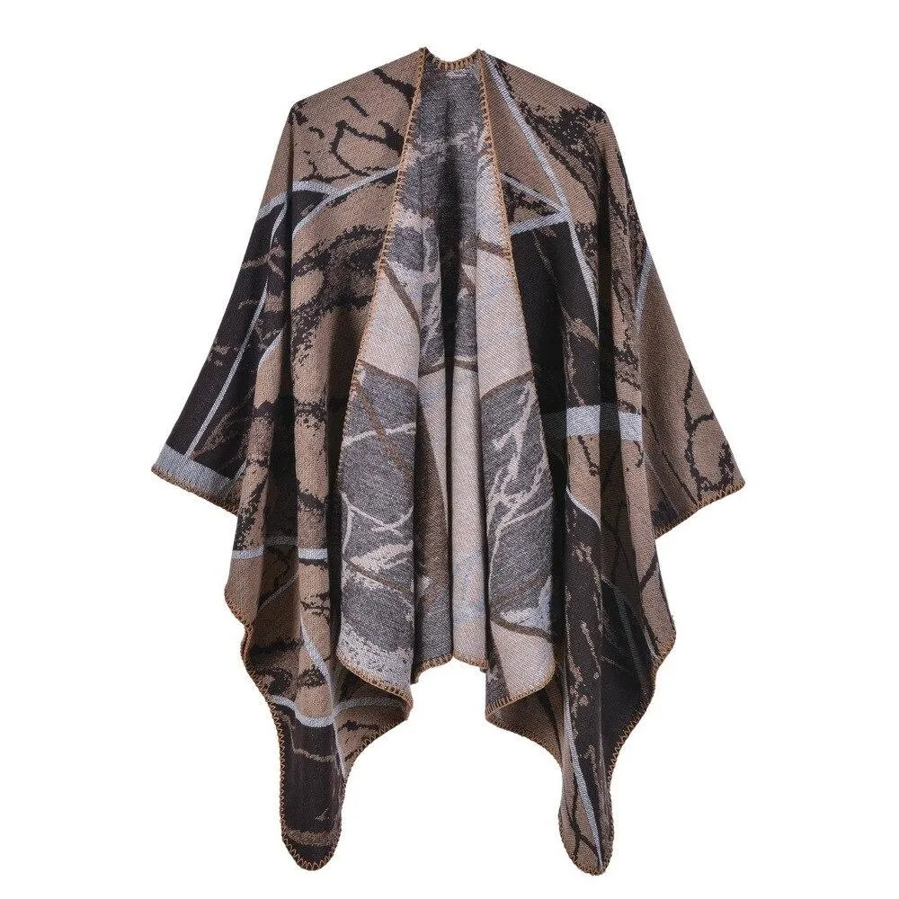 Geometric Women's Poncho
