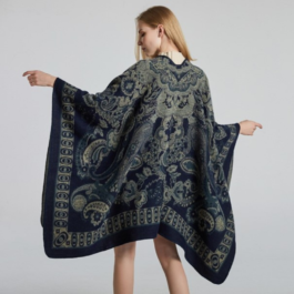 Women’s Poncho Iranian Patterns