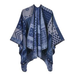 Women’s Patchwork Poncho