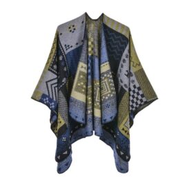Women’s Patchwork Poncho