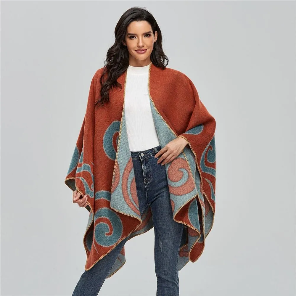 Women's Wave Poncho