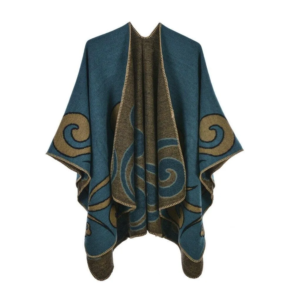 Women's Wave Poncho