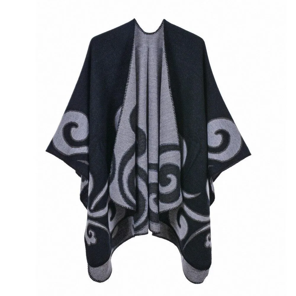 Women's Wave Poncho