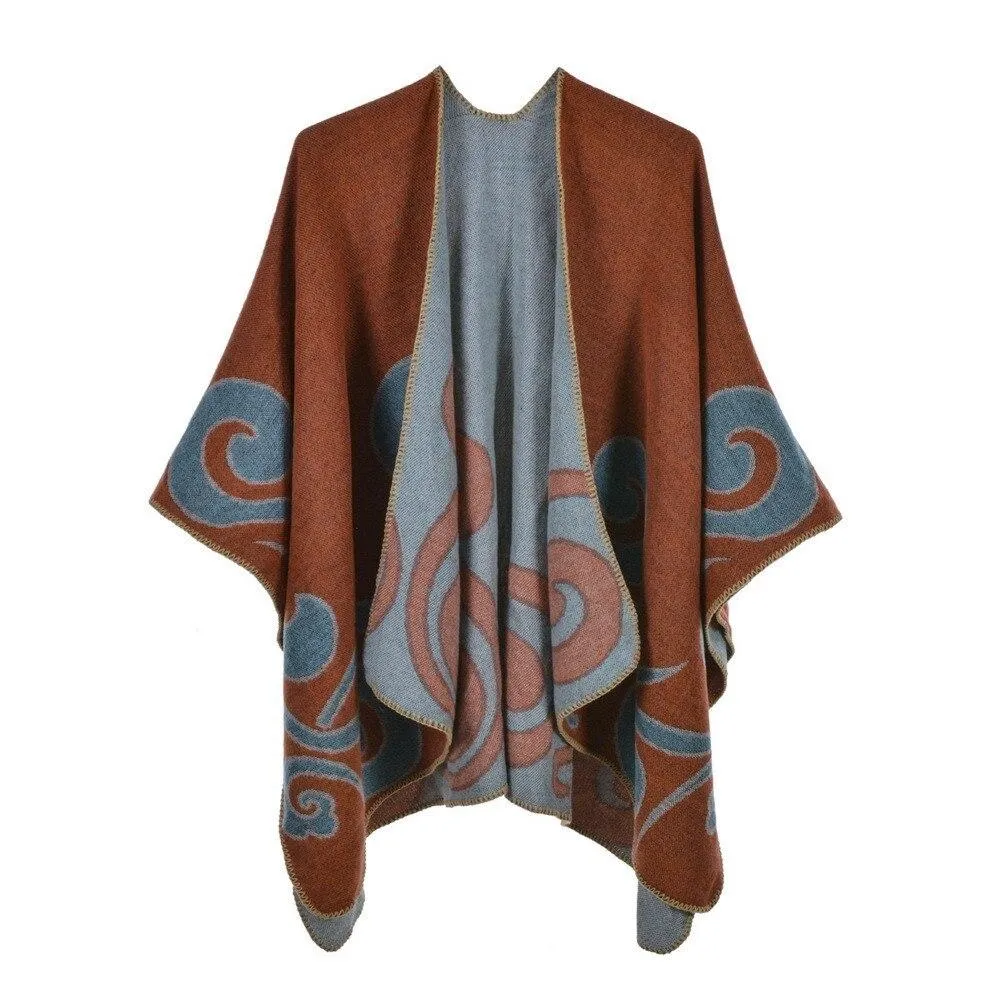 Women's Wave Poncho