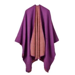 Purple Women’s Poncho