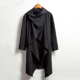 Men’s Summer Black Poncho