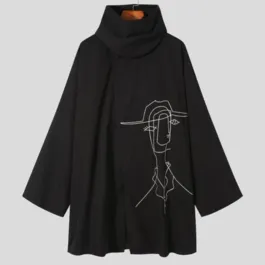 Poncho Men Streetwear