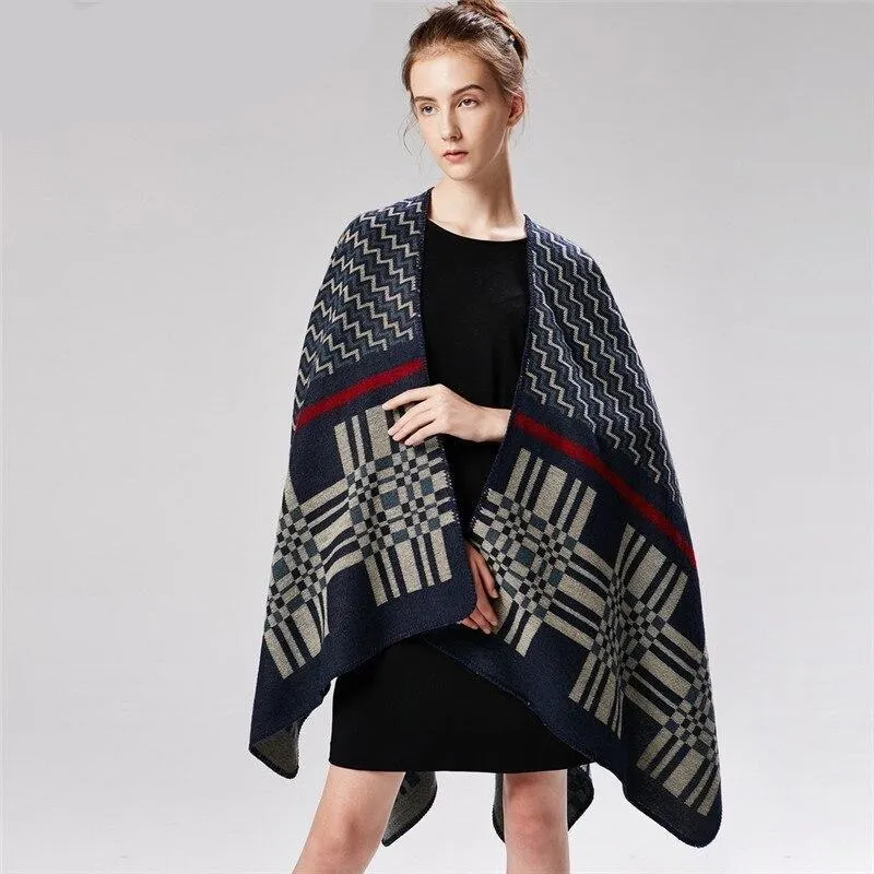 Ladies Winter Poncho​
