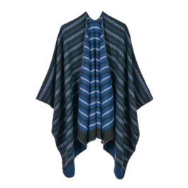 Striped Poncho