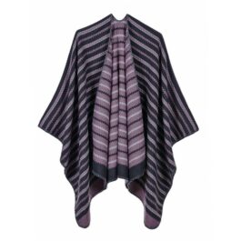 Striped Poncho