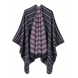 Striped Poncho