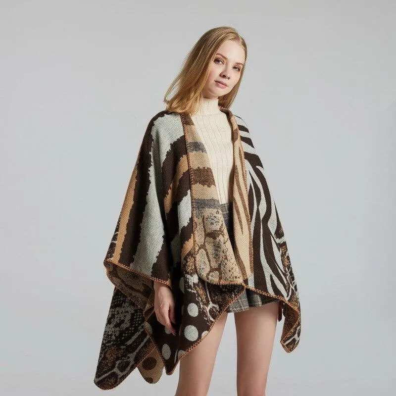 Women's Savane Poncho Jacket