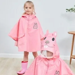 Girls’ Rain Poncho