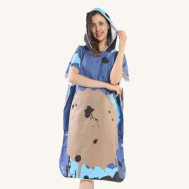 Bath Poncho for Women Chocolate